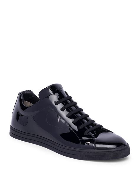 fendi leather sneakers|fendi leather sneakers men.